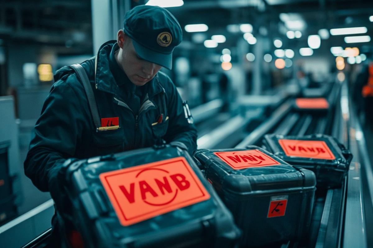 Varning från flygplatsanställd : Snören på bagage kan orsaka förseningar